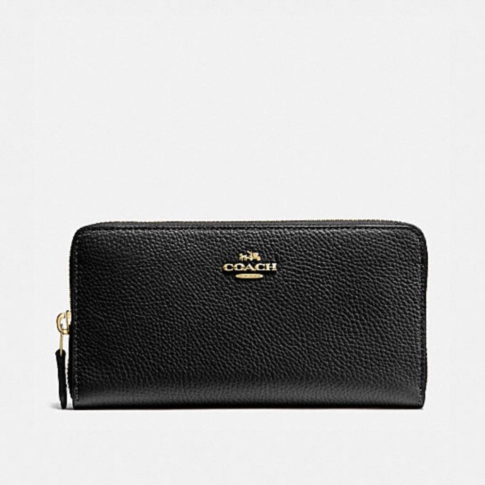 ✨BNWT COACH Accordion Wallet in Limited Edition Colour